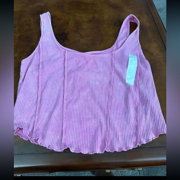 Wild Fable Women's Seamed Corset Tank Top NWT Magenta Pink Size XXL - Picture 4 of 5